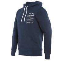 Dainese PADDOCK HOODIE pánská mikina modrá vel.S